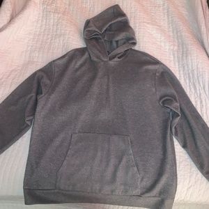 Grey Zara oversized sweatshirt